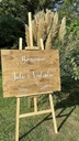 Stickers panneau bienvenue mariage